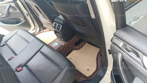 Thảm lót sàn 5D 6D BMW X3 giá gốc tận xưởng, bảo hành trọn đời